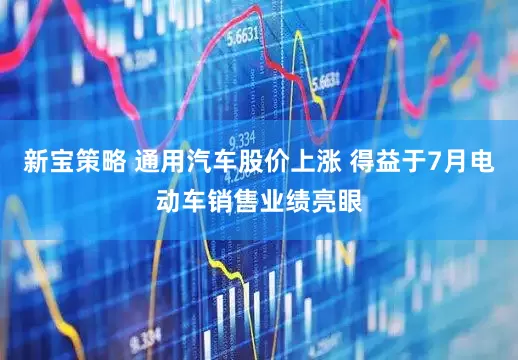 新宝策略 通用汽车股价上涨 得益于7月电动车销售业绩亮眼