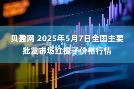 贝盈网 2025年5月7日全国主要批发市场红提子价格行情
