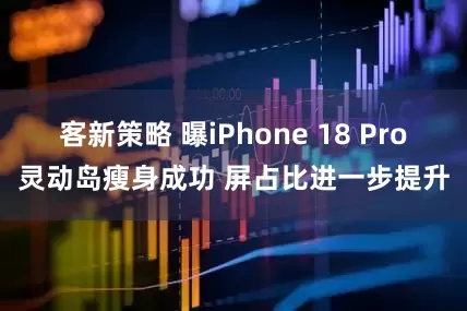 客新策略 曝iPhone 18 Pro灵动岛瘦身成功 屏占比进一步提升